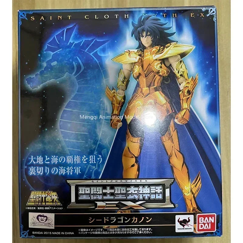 In Stock BANDAI Holy Cloth Myth EX Sea Dragon Shenlong Tamashi Kingdom Anime Action Collectible Figure Model  Children Toy