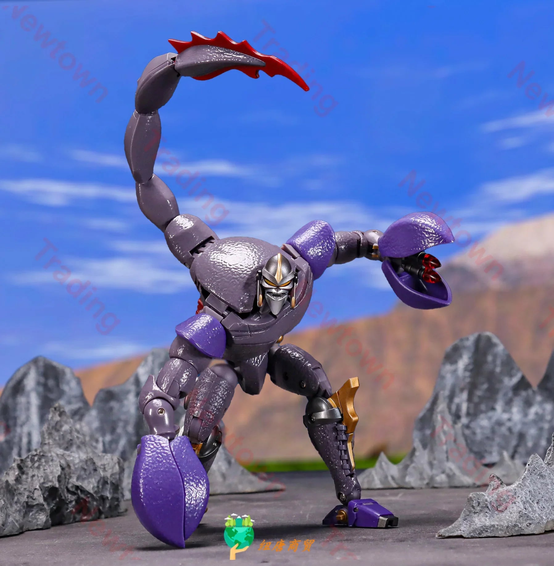 48 Hours Shipping Robot Toy Conversion RT-D01 Lord Venatagon 16.2 Cm Beast War Mini Bag Action Figure