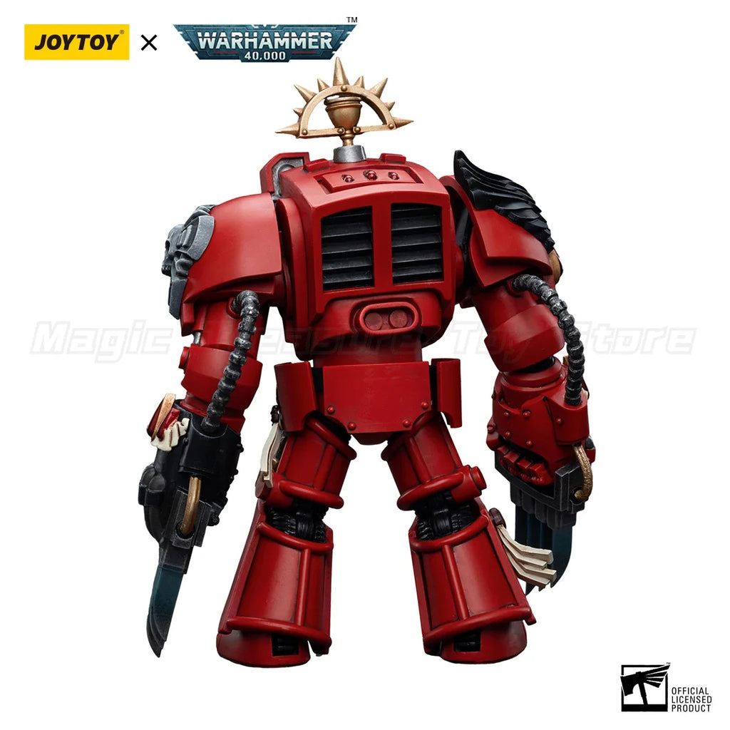 【In Stock】JOYTOY 1/18 Action Figure Warhammer 40K Blood Angels Assault Terminators Brother Tyborel Model Toy