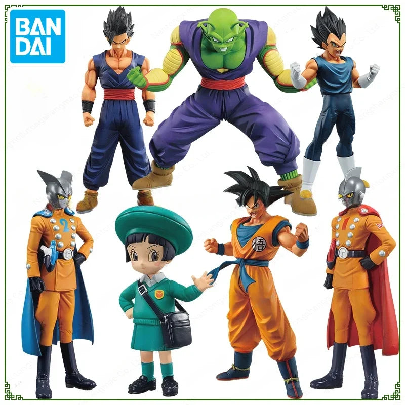 Bandai Dragon Ball Ichiban Super Hero Son Gohan Piccolo Goku Pan Gamma Shenron Vegeta Anime Figure Action Model Toys