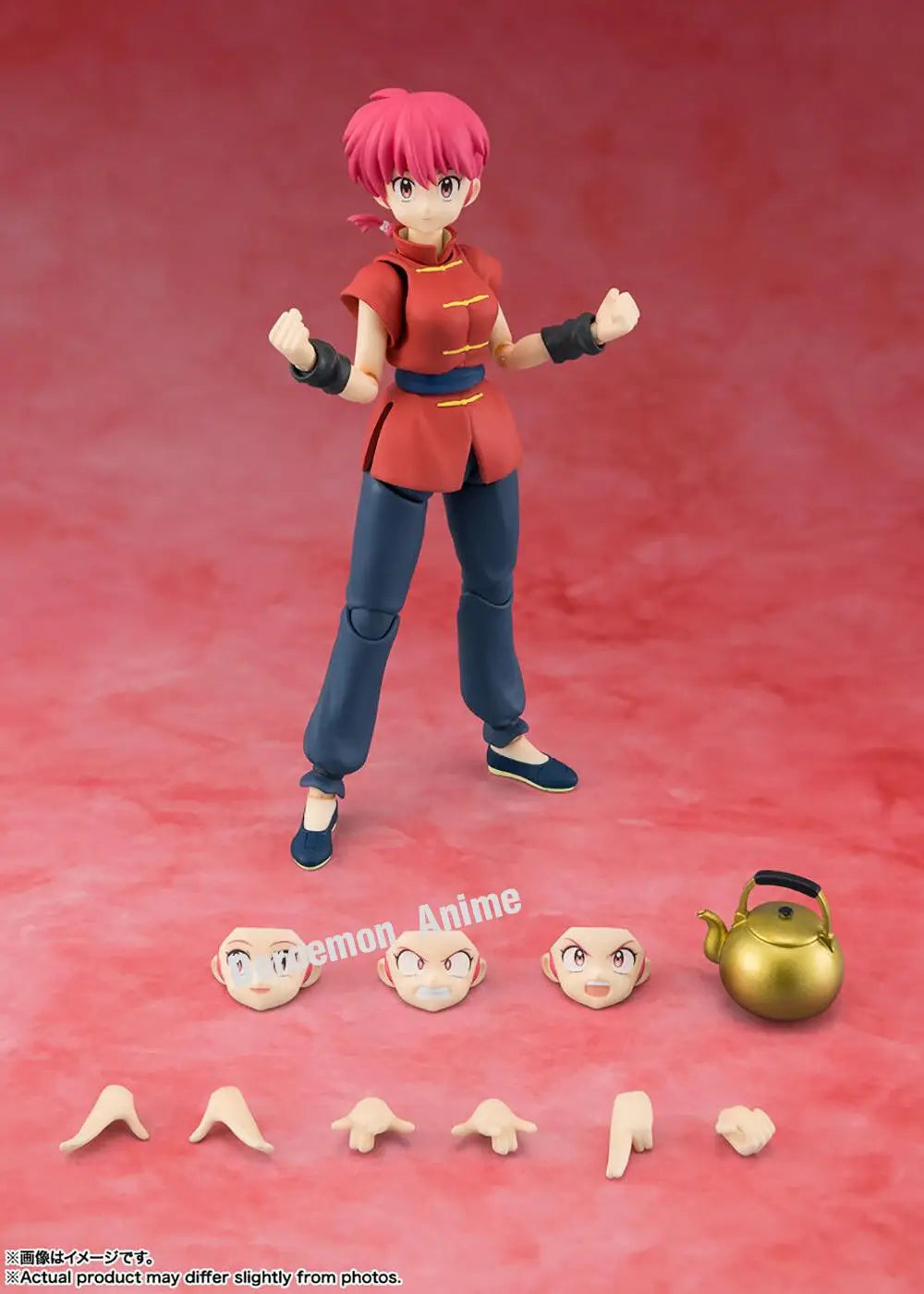 Pre-Order Original Bandai S.h.figuarts Ranma 1/2 Saotome Ranma 14Cm New Anime Ver. Collectible Action Figures Model Toys Gifts