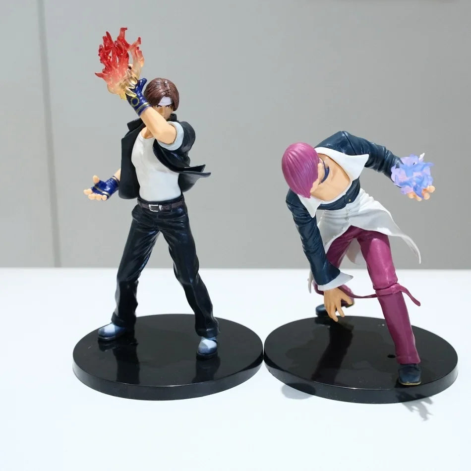 20CM The King of Fighters '98 SNK Anime Figure Kyo Kusanagi Iori Yagami Action Figures Arcade Game peripheral PVC Model Toy Gift