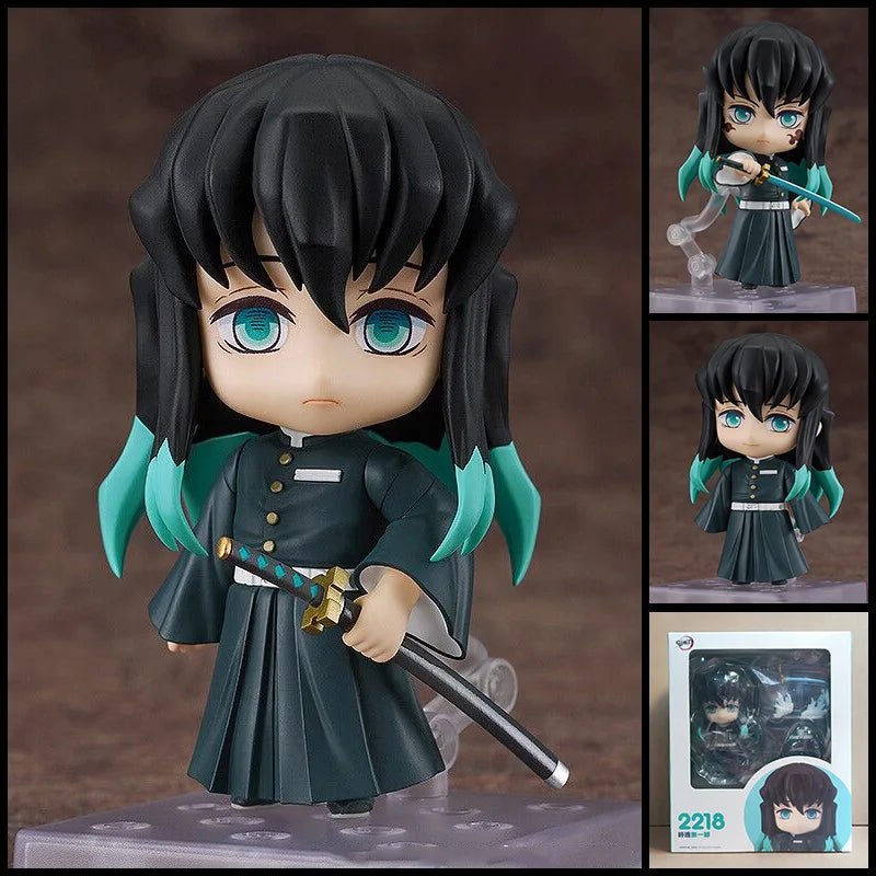 Demon Slayer Agatsuma Zenitsu Figma Action Figure - Anime Collectible Model Toy for Fans And Collectors Painted DX-522