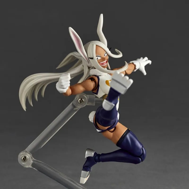 Original Kaiyodo Revoltech Mirko My Hero Academia Amazing Yamaguchi In Stock Anime Collection Figures Model Toys