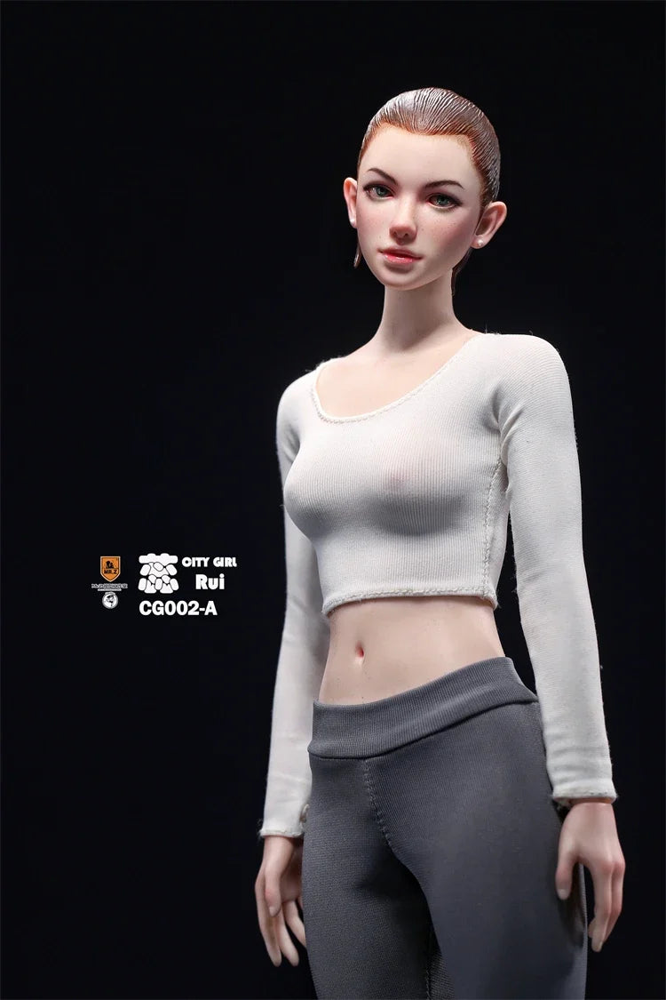2025 Q3 MrZ Model Studio CG002 1/6 Female Soldier City Girl 2 Rui Lei Leisure Yoga Clothing Full Set 12in Action Figure Dolls