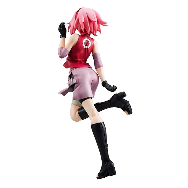 In Stock Megahouse GALS NARUTO Shippuden Haruno Sakura New Original Anime Figure Model Toy for Boy Action Figures Collection Pvc