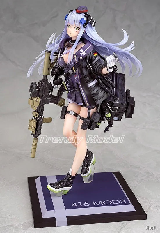 In Stock Original Phat! Girls Frontline HK416 MOD3 Damage Edition 1/7 Action Figure Model Figures Toys Gift Collection Ornaments