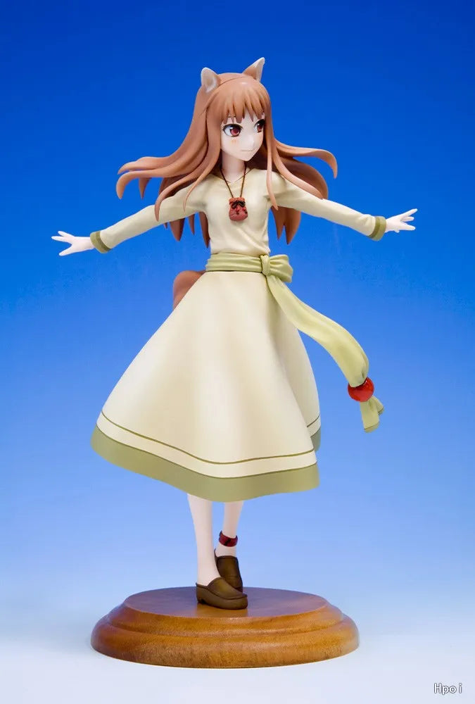 Original in Stock KOTOBUKIYA MERCHANT MEETS THE WISE WOLF Holo 1/8 Figures Model Toys Gifts Collection Ornaments