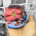 8cm Anime Dragon Ball Z Goku And Dragon PVC Statue Action Figures Collectible Model Toys Gifts