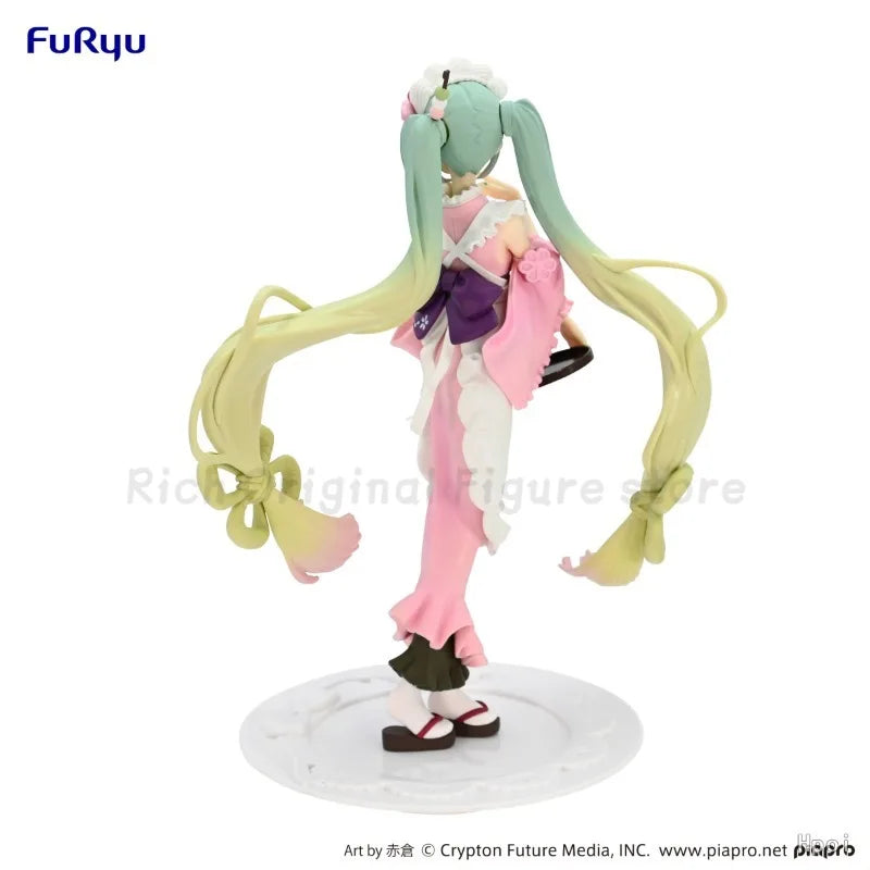 【In Stock】Original FuRyu Exc∞d Creative Figure SweetSweets Series Piapro Hatsune Miku-Matcha Ice Cream Sakura Pink-Anime Figure