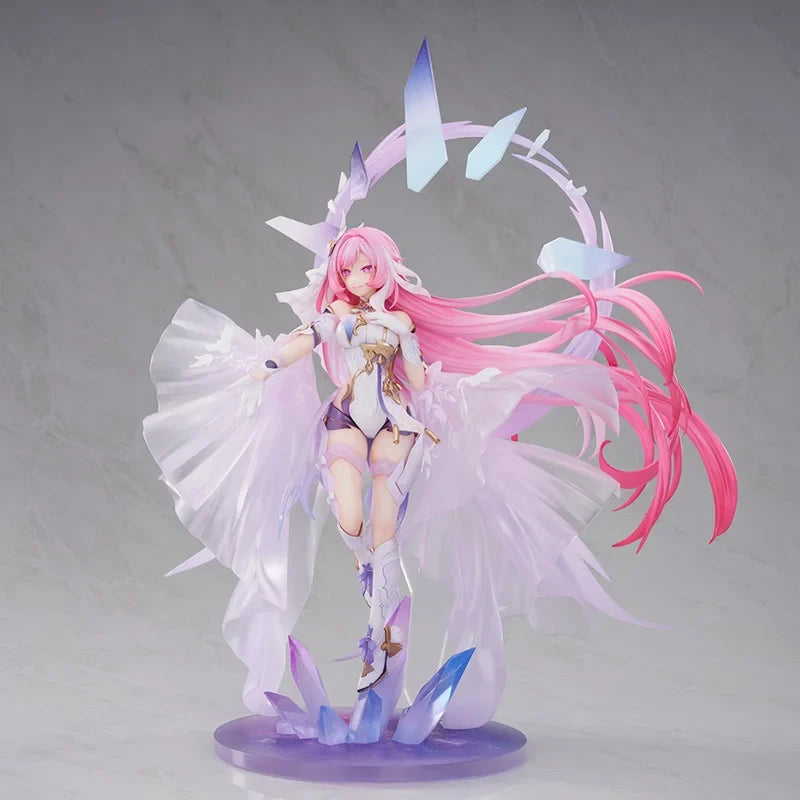 100% Mihoyo Honkai Impact 3rd Elysia Herrscher Of Human: Ego Because Of You Ver. 1/7 Scale Figure 38cm Pvc Statue Collectible