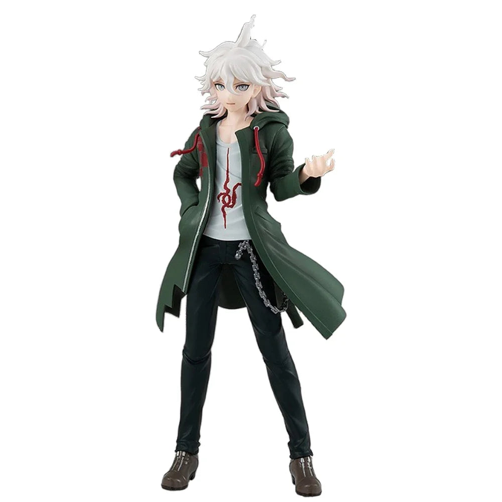 20.5CM Figure Komaeda Nagito Standing Posture Game Character Anime Danganronpa Model Toy Gift Collection Ornaments Crafts PVC