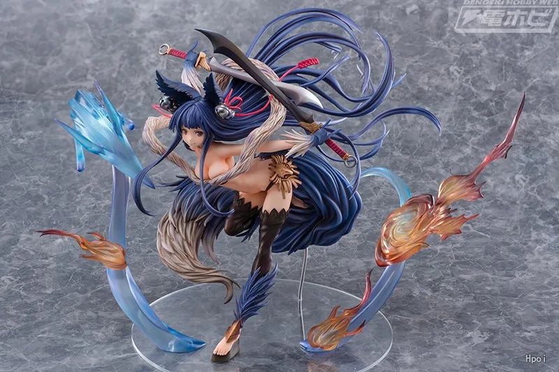 Original in Stock Phat! GRANBLUE FANTASY Fire Fox Yuel 1/7 Figures Model Toy Gift Collection Ornament