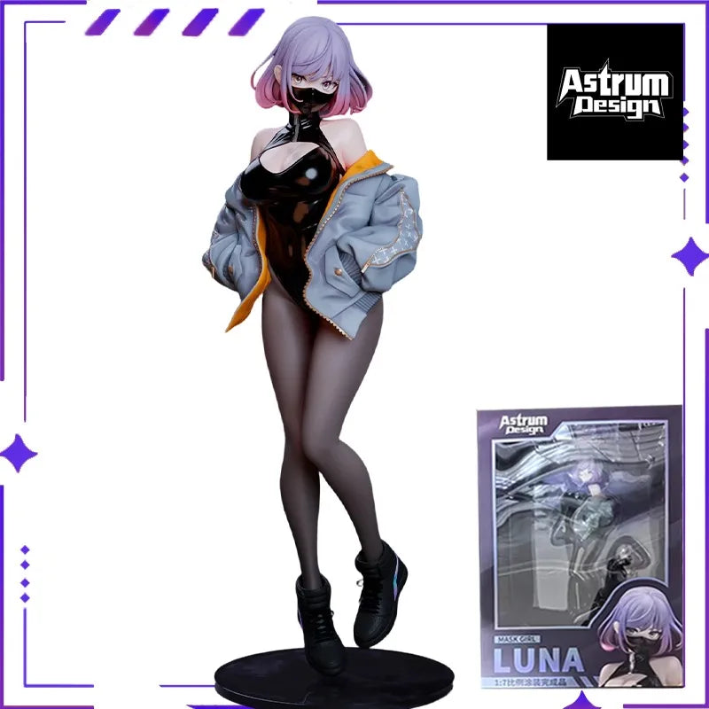 【 in Stock 】 AstromDesign Original Artist YD Luna Exhibition Limited Edition 1/7 PVC Figurine Model Toy Boy Gift Ornament