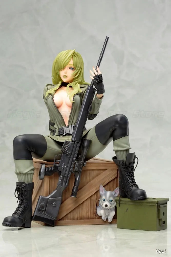 【In Stock】Original Kotobukiya BISHOUJO STATUE Sniper Wolf 1/7 Scale Model Figure Toy Gift