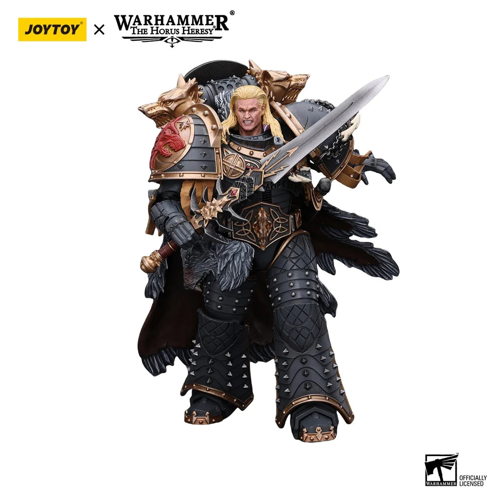 [IN STOCK]JOYTOY 1/18 Warhammer The Horus Heresy Action Figure Space Wolves Leman Russ Primarch of the VIth Legion Model