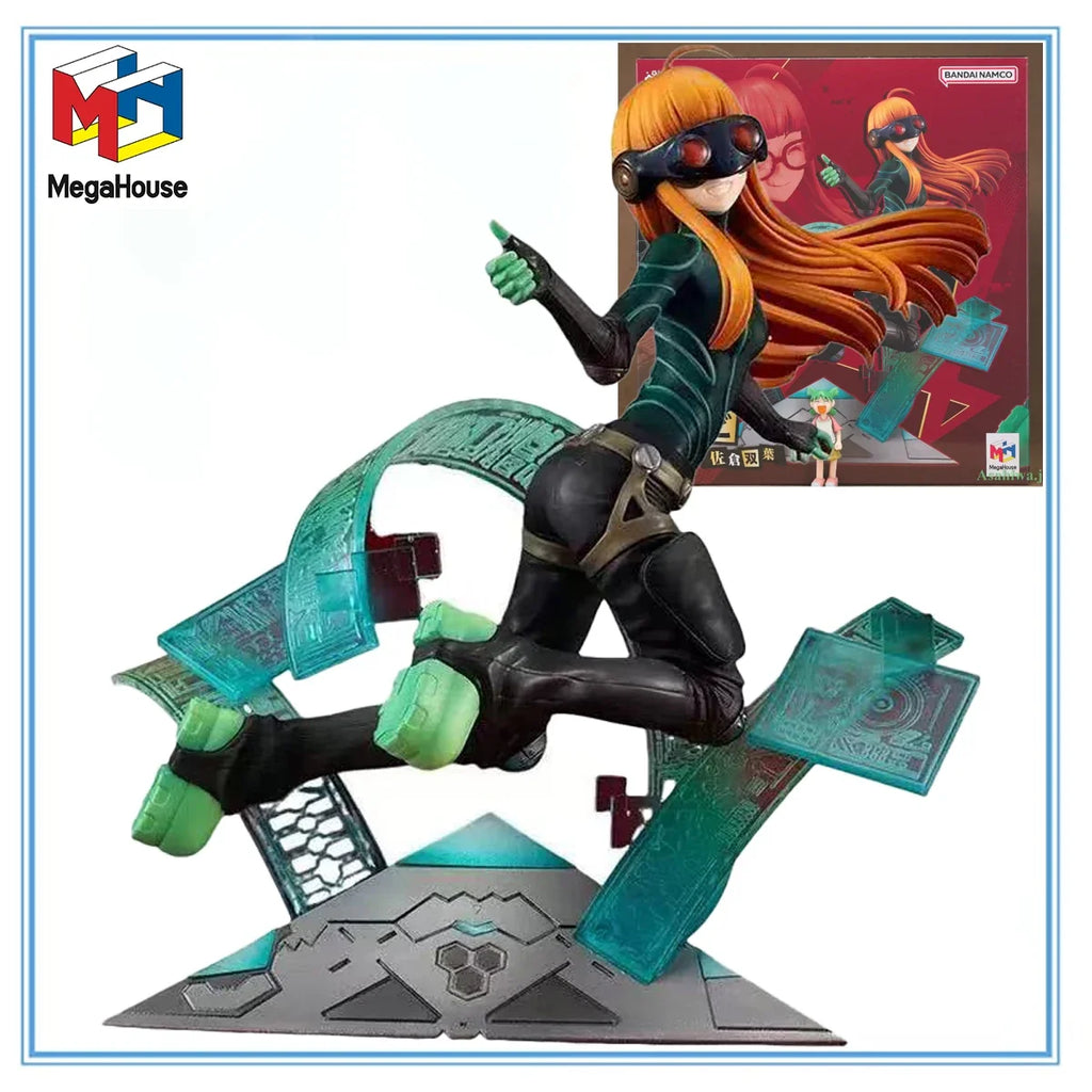 100 Original in Stock MegaHouse Lucrea Persona 5 The Royal Sakura Futaba Anime Figure Collection Series Model Toys Garage Kit