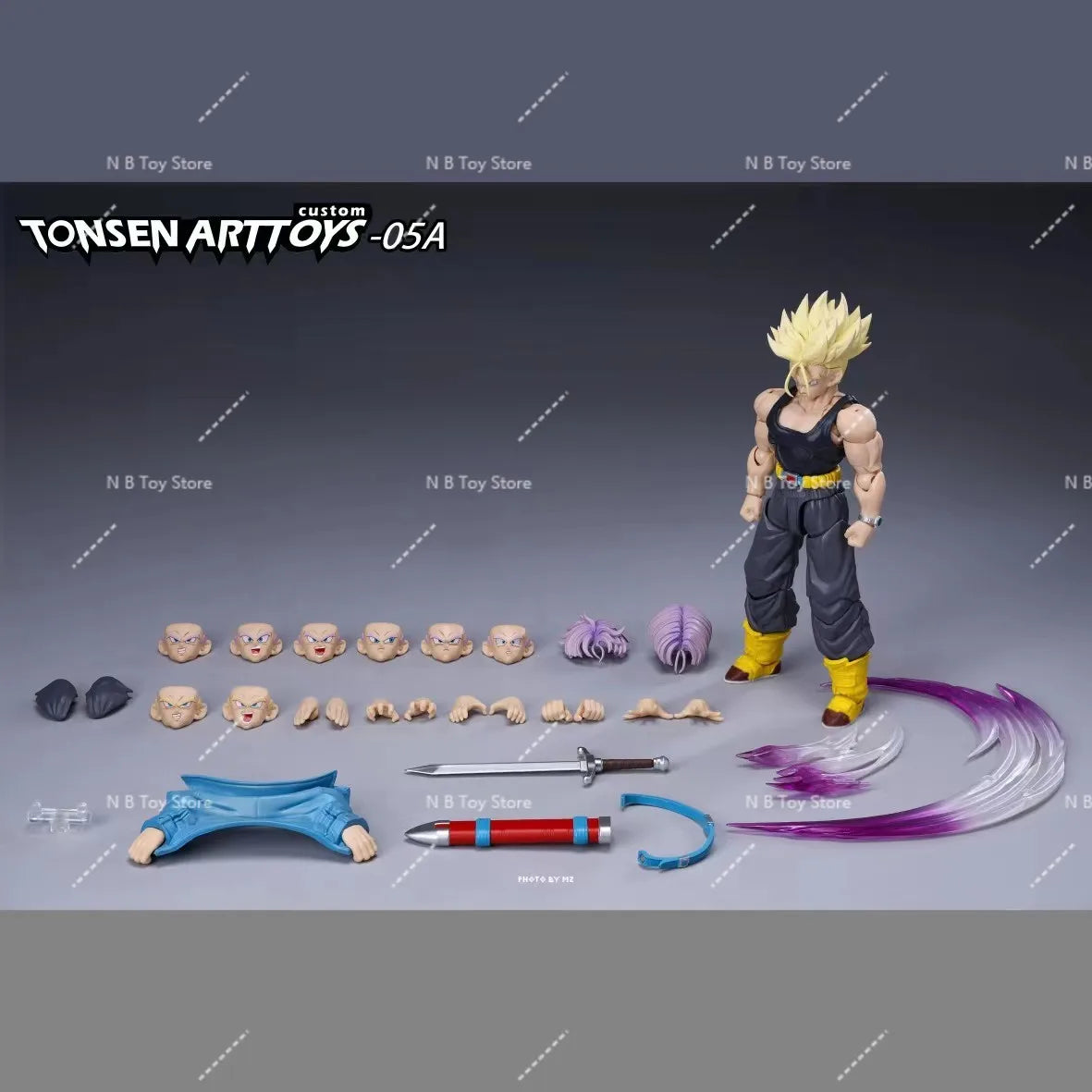 Reprint Pre-order, Tonsenarttoys Studio Dragon Ball Trunks 05A-05B Action Figure Model Toy Collection Gift