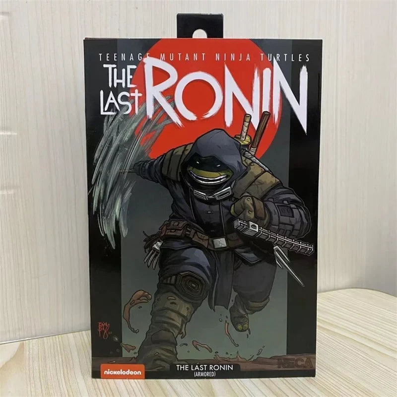 Neca The Last Ronin Action Figure Armored Turtles Cos Leonardo Splinter Raphael Casey Jones Mummy Synja Patrol Bot Footbot Toy