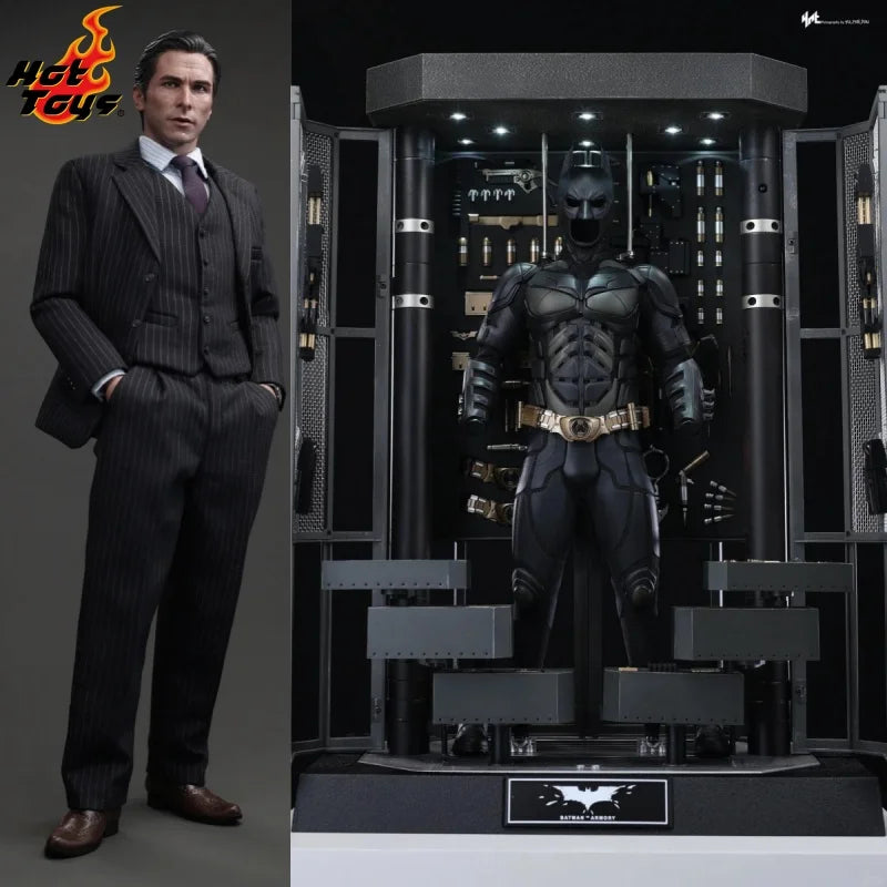 In Stock HOTTOYS HT 1/6 MMS750 Batman Armory The Dark Knight Bruce Wayne 2.0 Action Figures Collectable Model Surprise Toy Gift