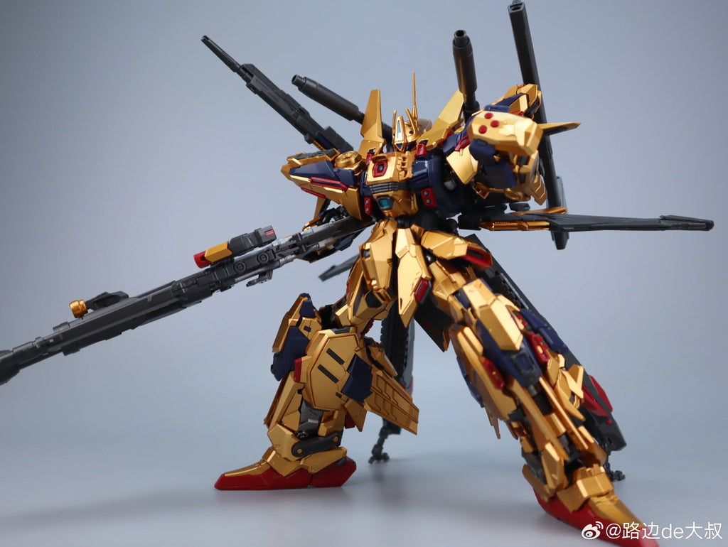 SHENMA MODEL Golden Fighter Full Armor FA Hyakushiki Kai MG 1/100 Assembly Model Kit Action Figures Model Kits Toy
