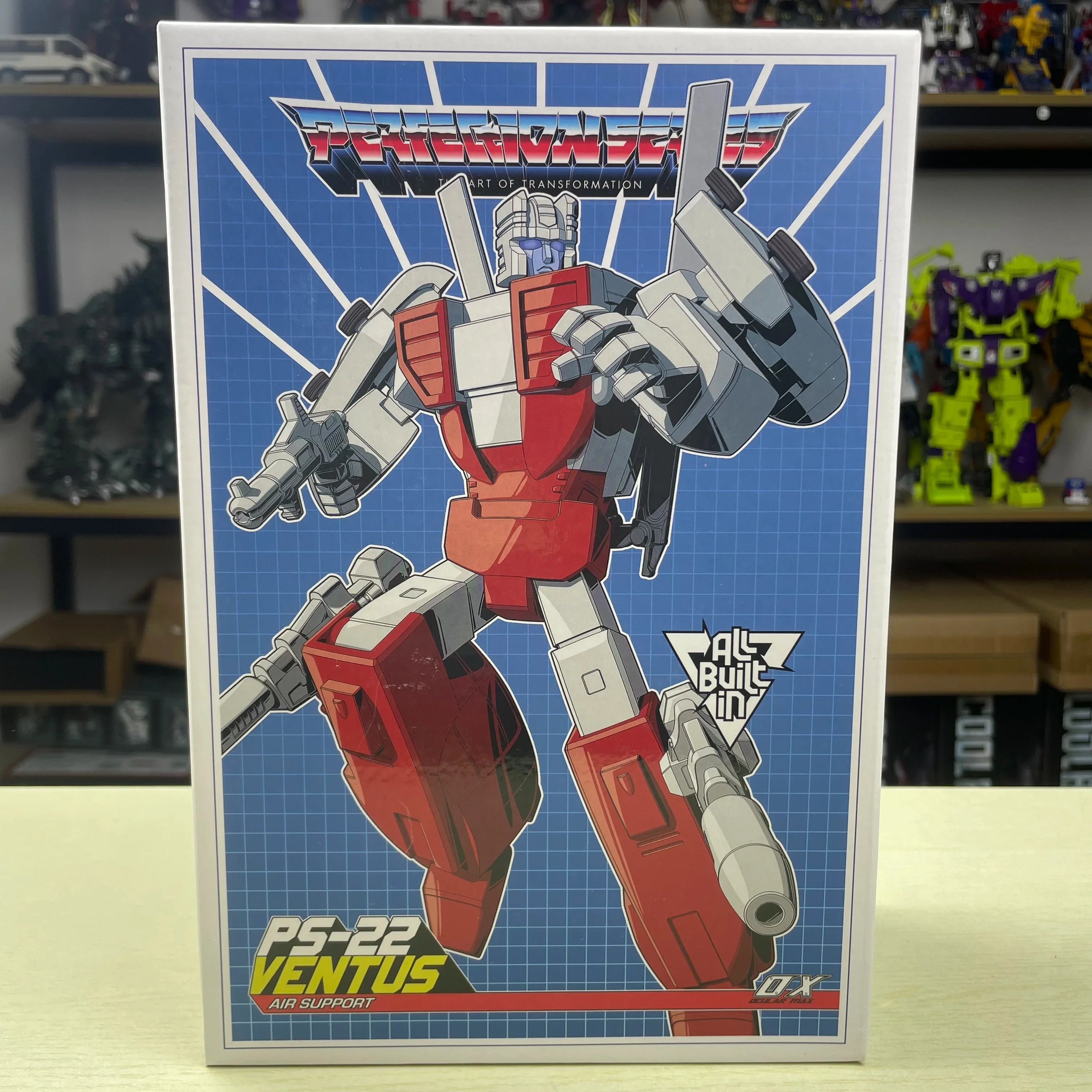 Transformation Ocular Max OX Defensor PS-22 PS22 17CM Blades Helikopter Actionfigur