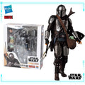 Hasbro Original Genuine Medicom Toy Star Wars The Mandalorian Grogu Mandalorian Mafex No.200 Ver.2.0 Model Toys Action Figures