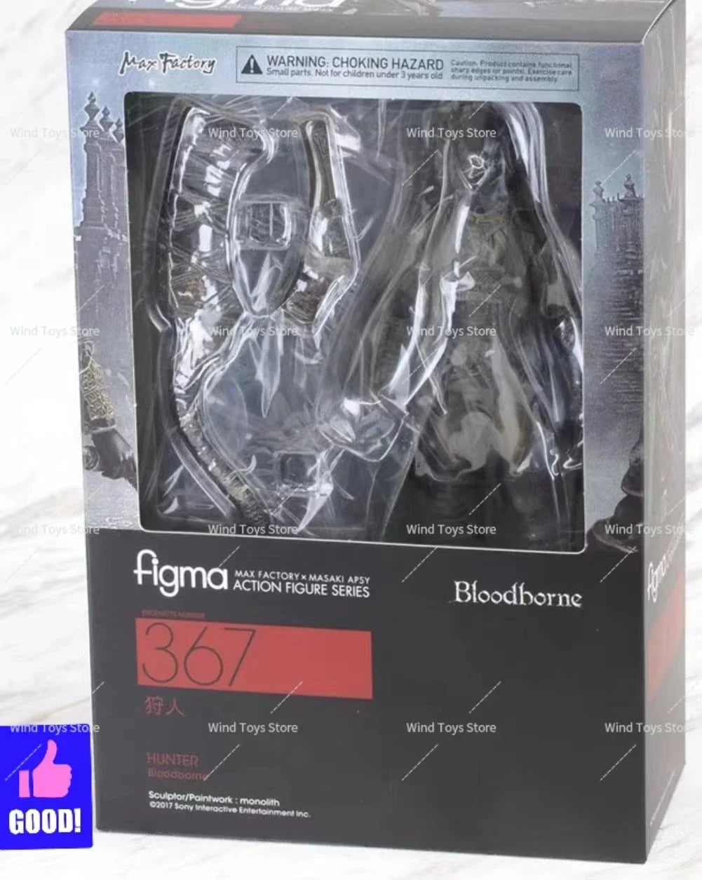In Stock Original Max Factory Figma#367-DX BloodBorne The Old Hunter Anime Figure PVC Collectible Model Toy Ornaments Desktop