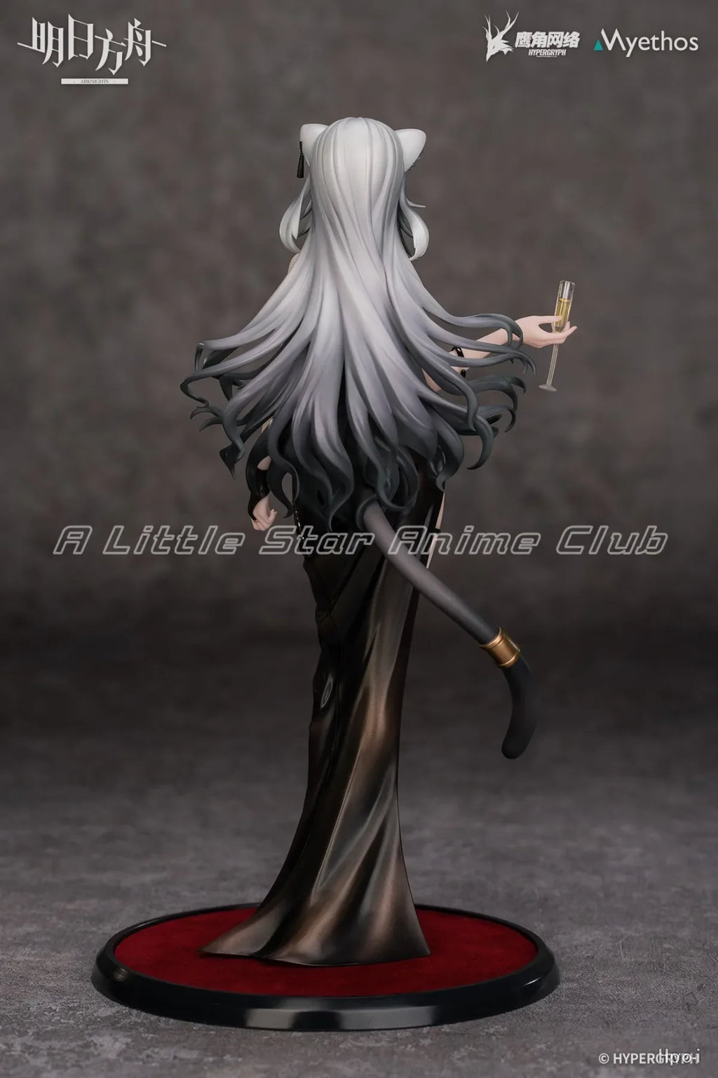 In Stock Original Myethos Arknights Schwarz Shengli Animation Figures Model Collection Gifts Toys