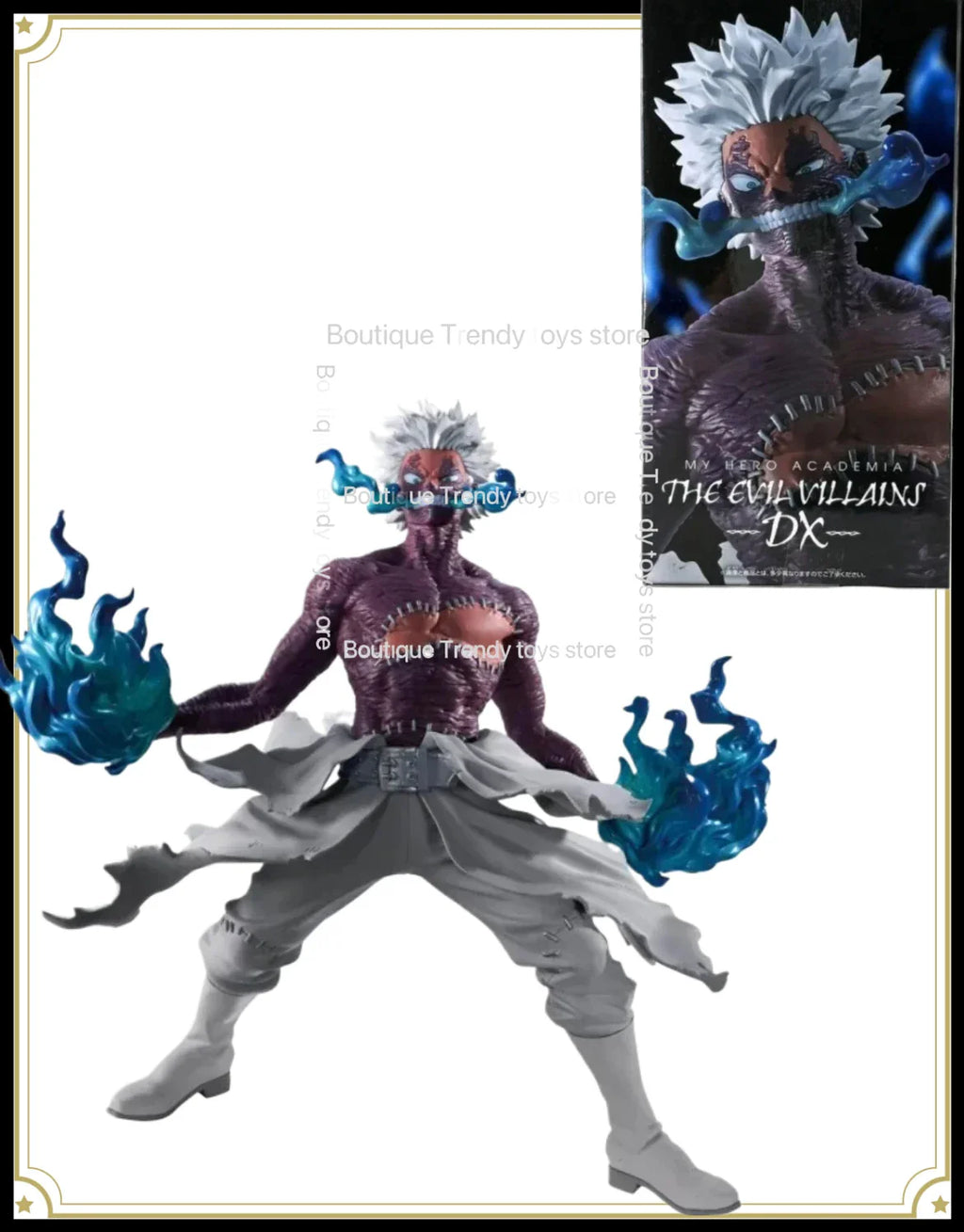 Bandai Original BANPRESTO Anime My Hero Academia THE EVIL VILLAINS DX Dabi PVC Actionfigur Sammlermodell Spielzeug Geschenke