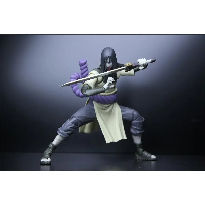 Bandai SHFiguarts 2.0 Jiraiya Kakashi Hatake No 1 Naruto top 99 Sasuke Orochimaru Uchiha Madara SHF Anime Figure Action Toy