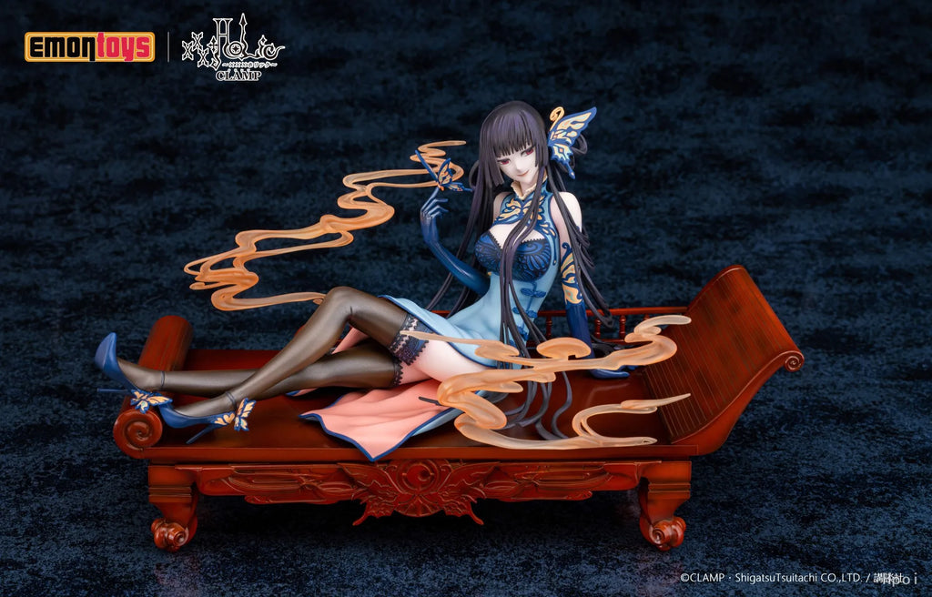 【In Stock】Original Emontoys China Dress Statue Series Ichihara Yuuko China Dress Action Figure Model Toy Statue