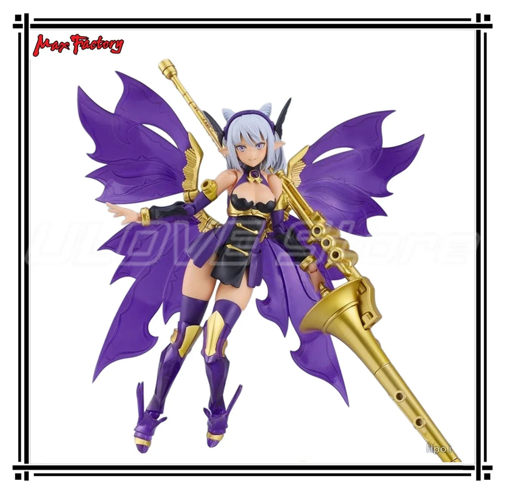 Original Max Factory PLAMAX GP-10 Sin Dark Elf Knight Grim Lind Anime Figure Model