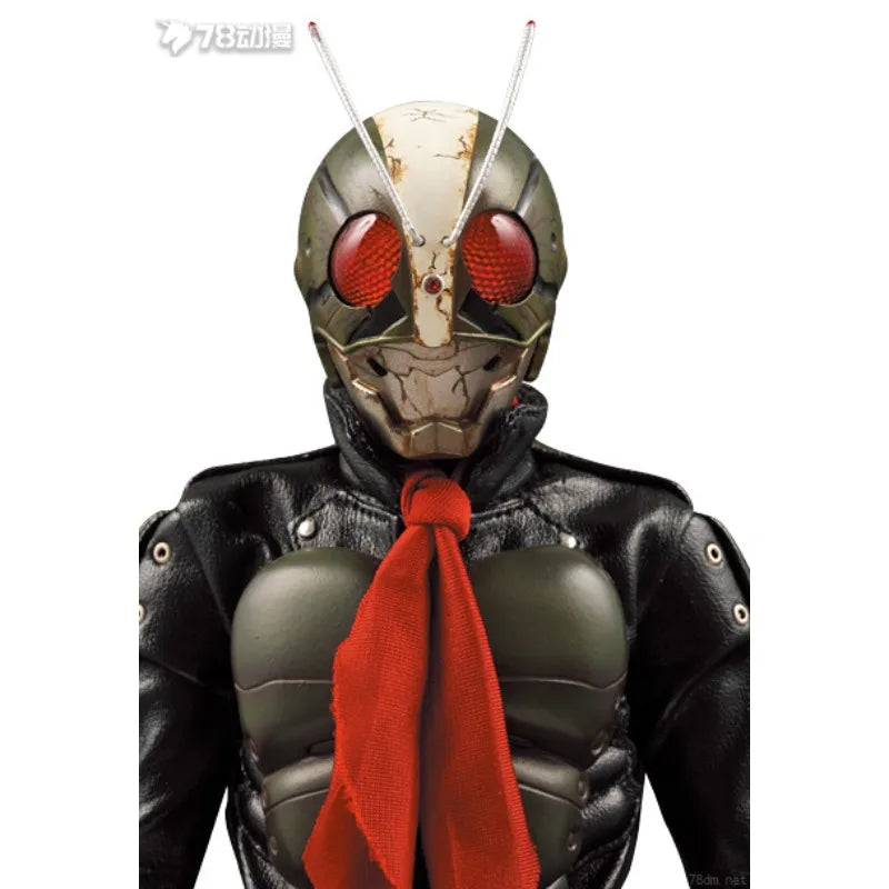 BANDAI+MEDICOM TOY Original Project BM! Leather Puppet RAH Series Toys Kamen Rider THE NEXT No.2 Anime Action Figure Model Toys