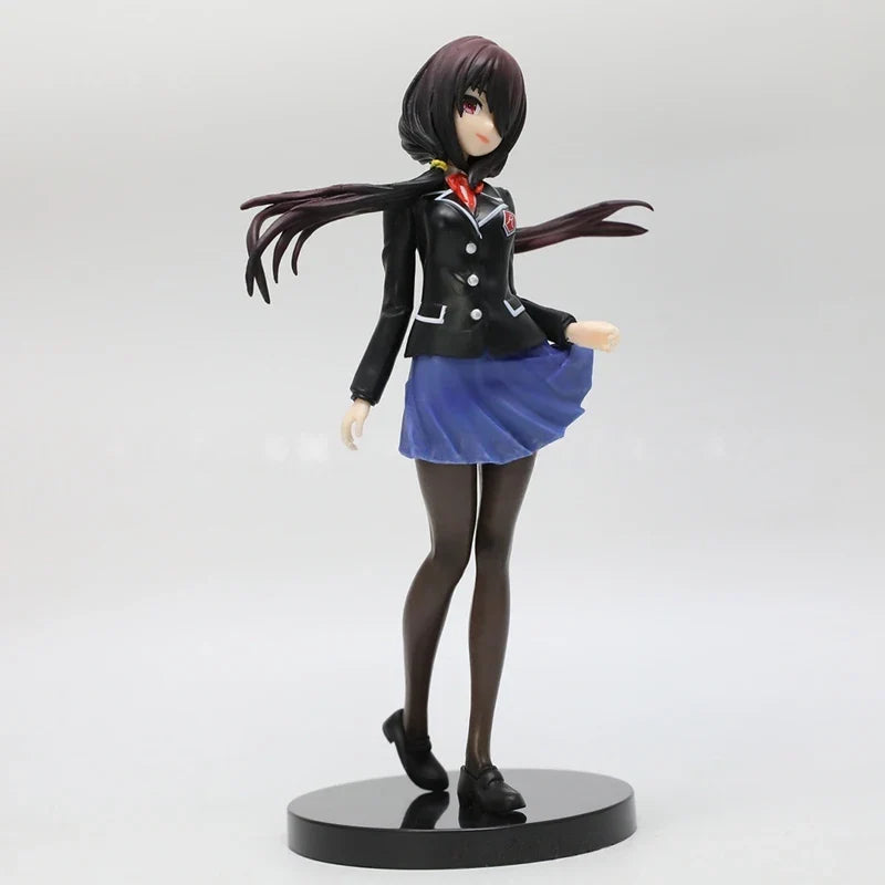 21cm POP UP PARADE Date A Live Kurumi Tokisaki Anime Girl Figure Yoshino Action Figure Tohka Yatogami Figure Model Doll Toy Gift
