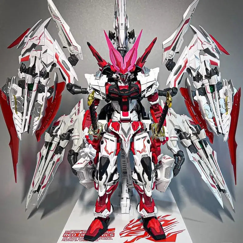 Red Dragon Heresy 1/100 MB Style MG Assembly Model With Stand Water Decals Large Batch 8836 From China Toy & Hobbies