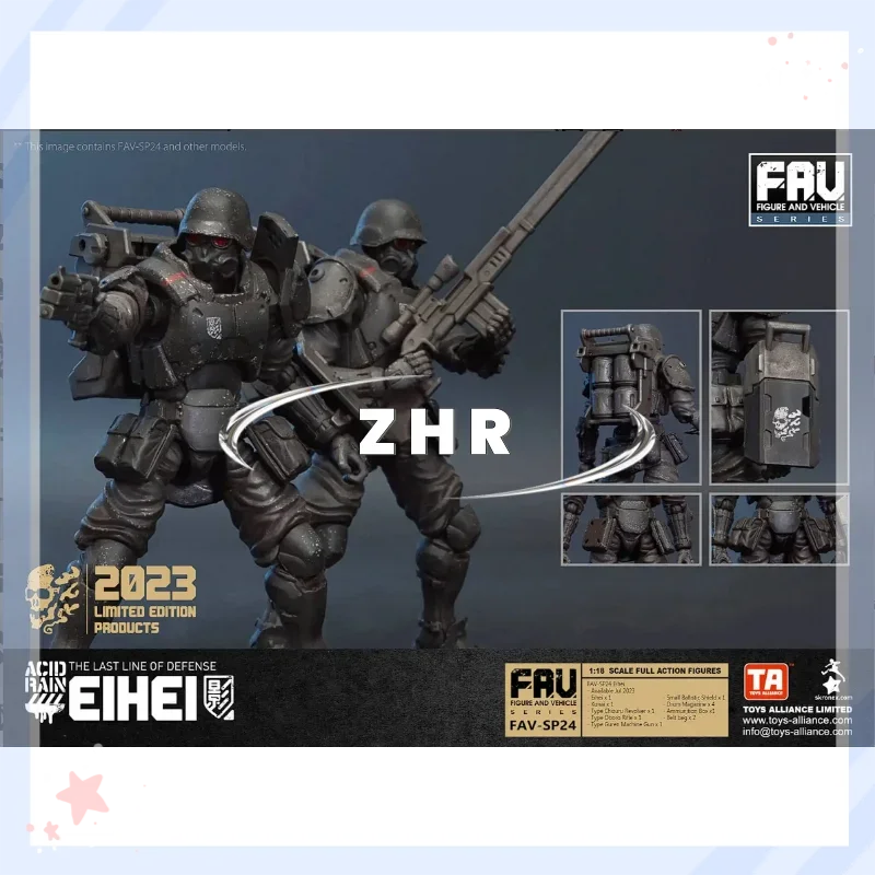 In Stock Acid Rain War FAV-SP24 Eihei Movable Soldier Model Action Figure Toy Collection Gift