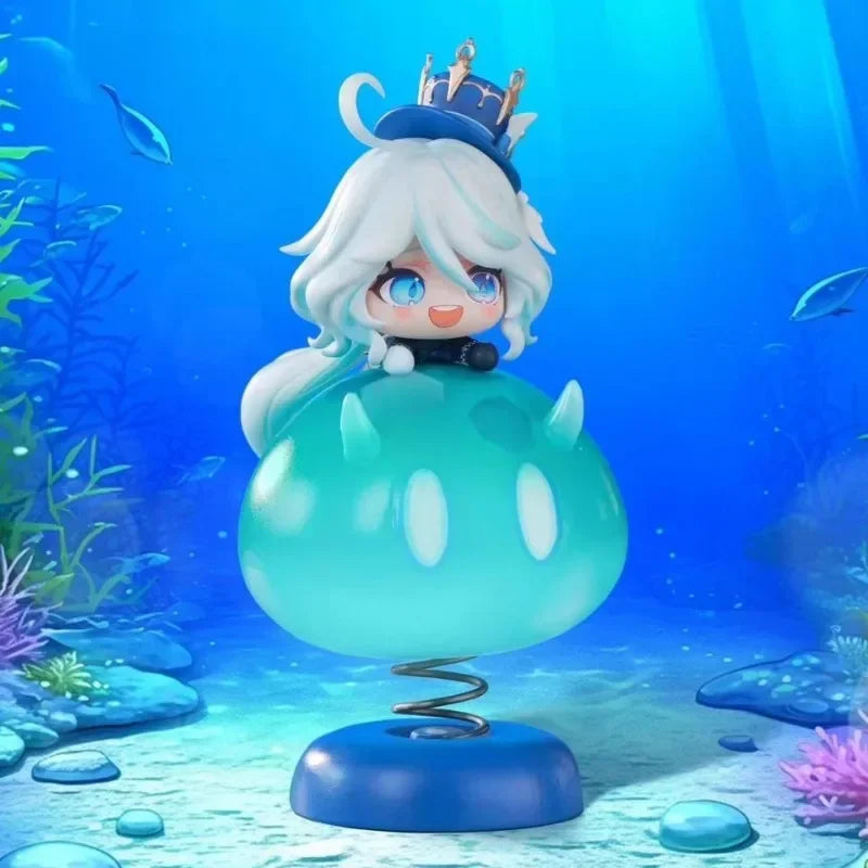 11.5cm Genshin Impact Furina Focalors Anime Figure God of Water Anime Action Model Peripheral Collection Decoration Dolls Toy