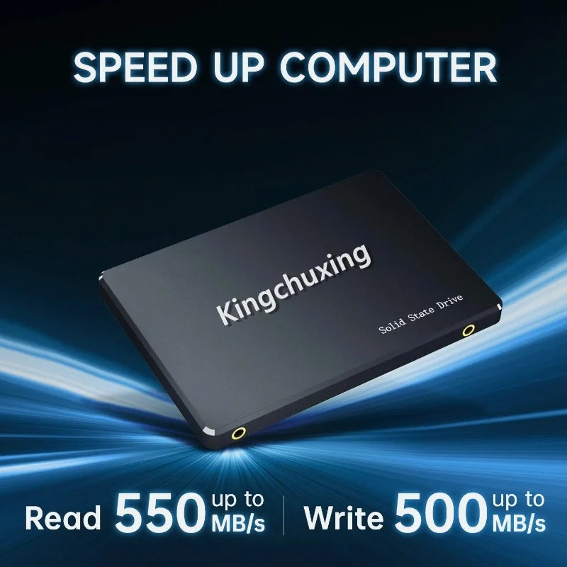 Kingchuxing SSD Sata3 2.5 Solid State Hard Disk 2TB 1TB 512GB 256GB UP to 550MB/s for Laptop Desktop