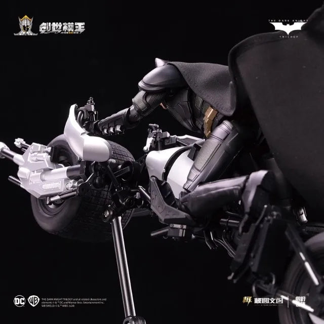 THE BATPOO Batman Action Figure Movie Assembly Model THE DARK KNIGHT TRILOGYASSEMBLY MODEL SERIES Toy Adult Collection Gift