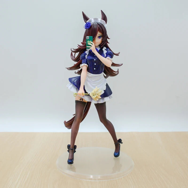 #2412 Umamusume Pretty Derby Matikanetannhauser Anime Figure Oguri Cap/Tokai Teio/Rice Shower/Gold Ship Action Figure Model Toys