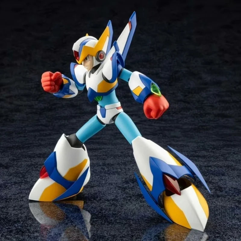 In Stock SS Model KP701 RockMan X Megaman X 5 Action Falcon Armor Figure Anime Mega Man Assembly Model Kit Boy's Surprise Gift