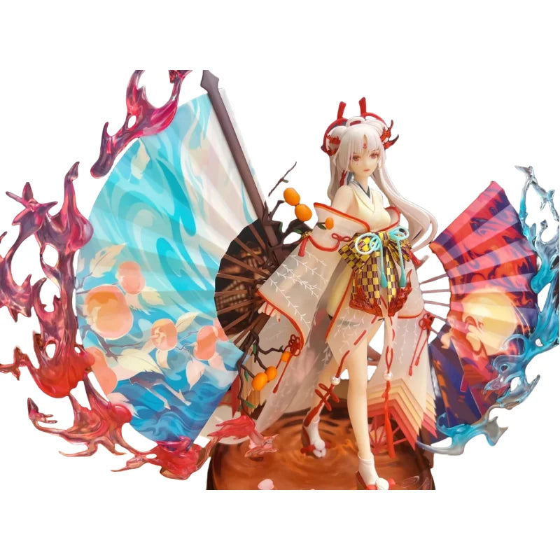 Original Genuine Wings Inc Netease Onmyoji Shiranui Pvc Action Anime Figure Figurines Toys Doll Cute Anime Figure Ornament