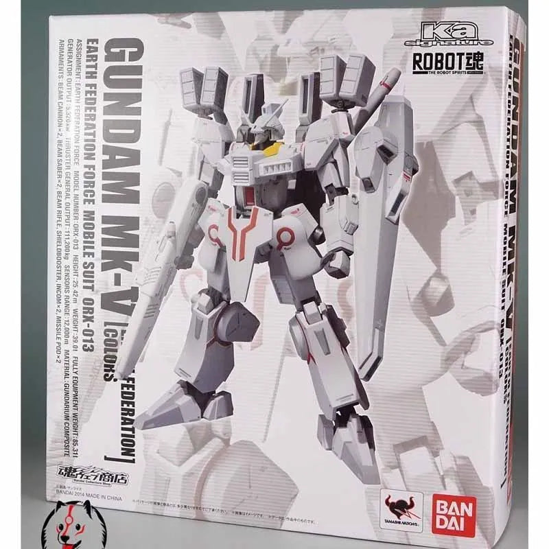 Bandai Original MODEL KIT ROBOT SOUL GUNDAM MK-V Action Figure Model Toy Gifts For boy Collectible Foam box sends 160mm