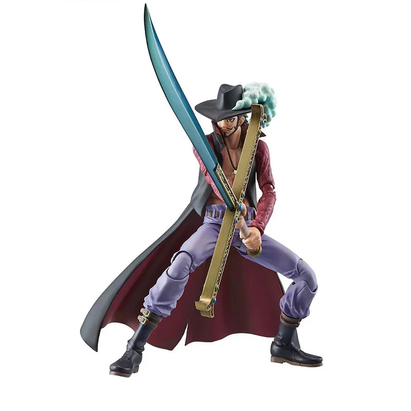 100% Original MegaHouse Variable Heroes VAH Dracule Mihawk ONE PIECE In Stock Anime Action Collection Figures Model