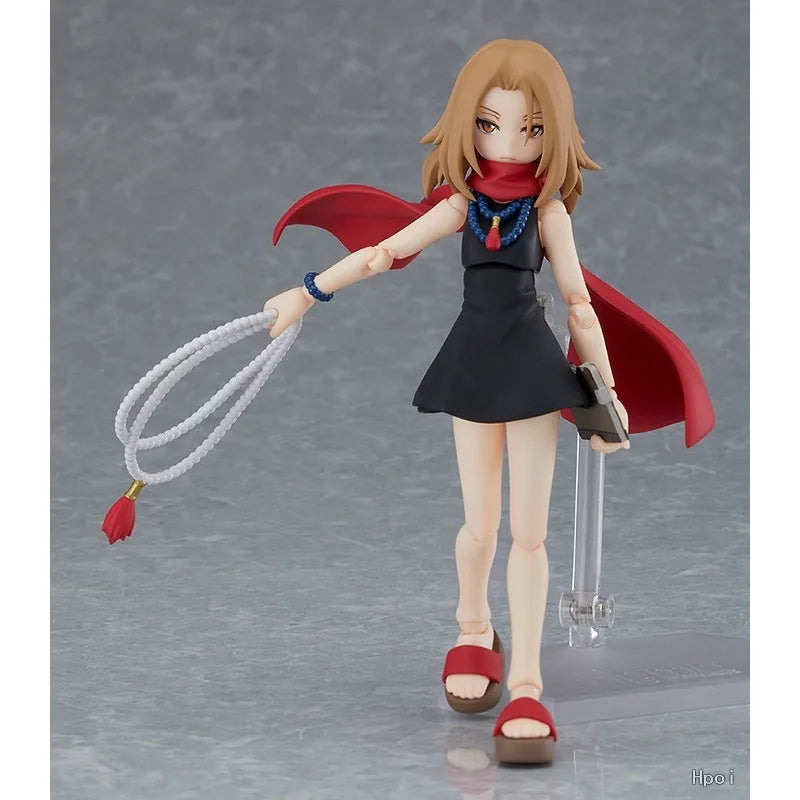 Max Factory Original Figma Finished Product Movable Exquisite Doll Series Shaman King Anime Toys Collectible Model Gifts for Boy