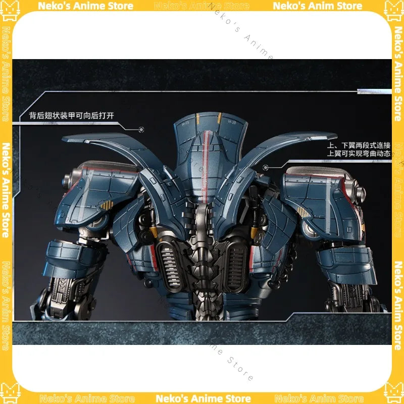 【In Stock】GONG Pacific Rim Gipsy Danger Alloy Articulated Figure Anime Model Trendy Toys Desktop Doll Collectibles Gift Figure