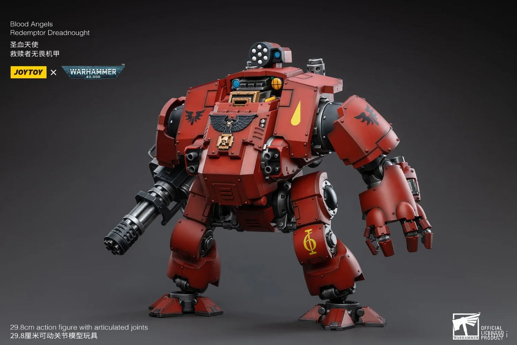 【FS】JOYTOY  Warhammer 40K  Scale 1/18 Action Figures Blood Angels Redemptor Dreadnought Models Toys Gifts