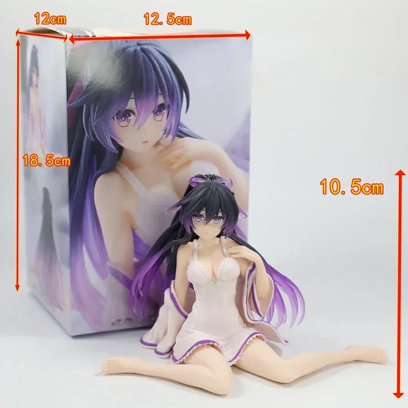 11cm Date A Live V Sexy Anime Girl Figure Kurumi Tokisaki Nightwear Action Figure Tohka Yatogami/Yoshino Figurine Model Doll Toy