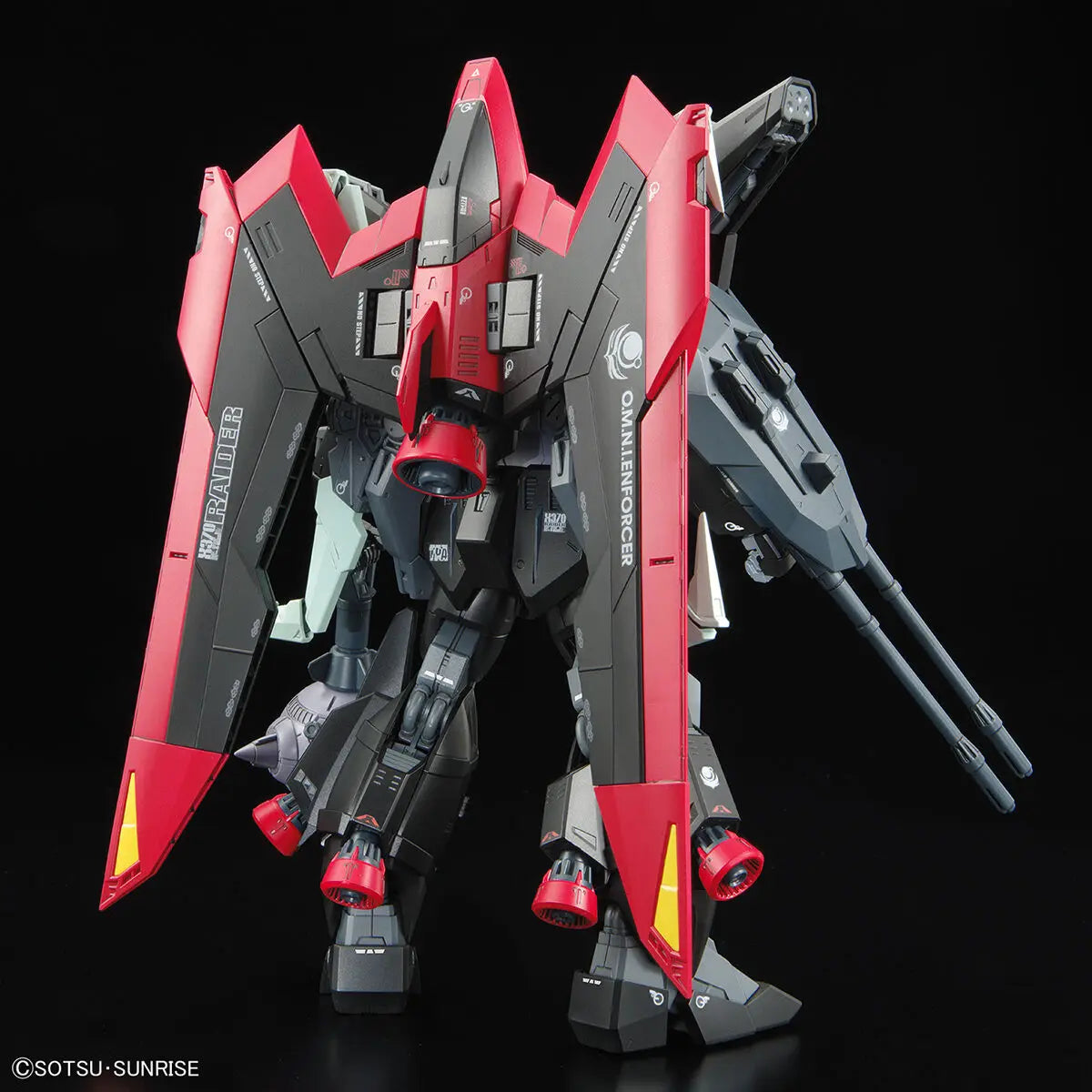Bandai Genuine Gundam Model Garage Kit FM Series 1/100 FULLMECHANICS RAIDER FORBIDDEN CALAMITY Anime Action Figure Toys for Boys